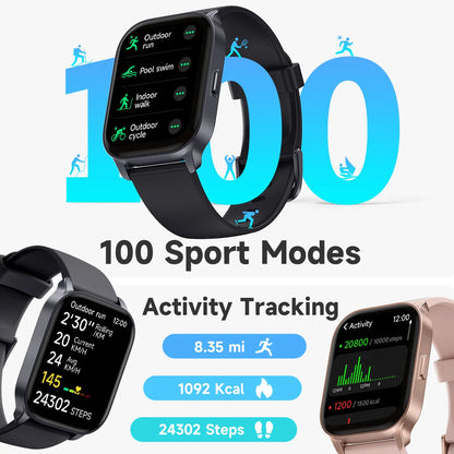 TOOBUR 2.01“ Smart Watch for Women