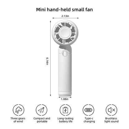 Mini USB Portable Handheld Fan Small Cooling Fan