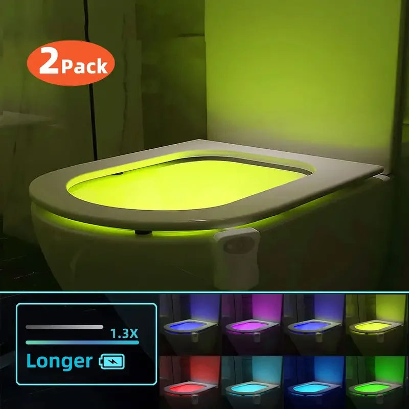 4 件套 Toilet Bowl Night Light with Motion