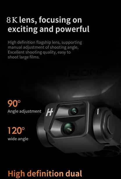KY102 Drone 8K HD Profesional Dual-Camera