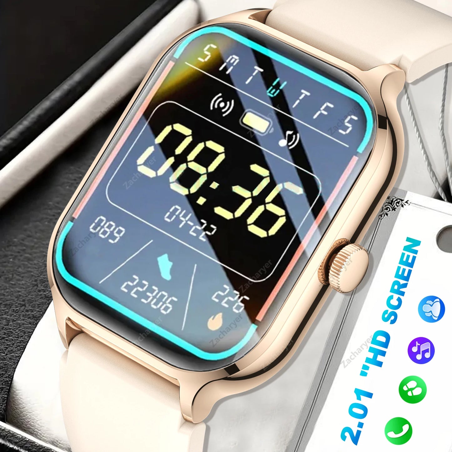 Smart watch full touch screen