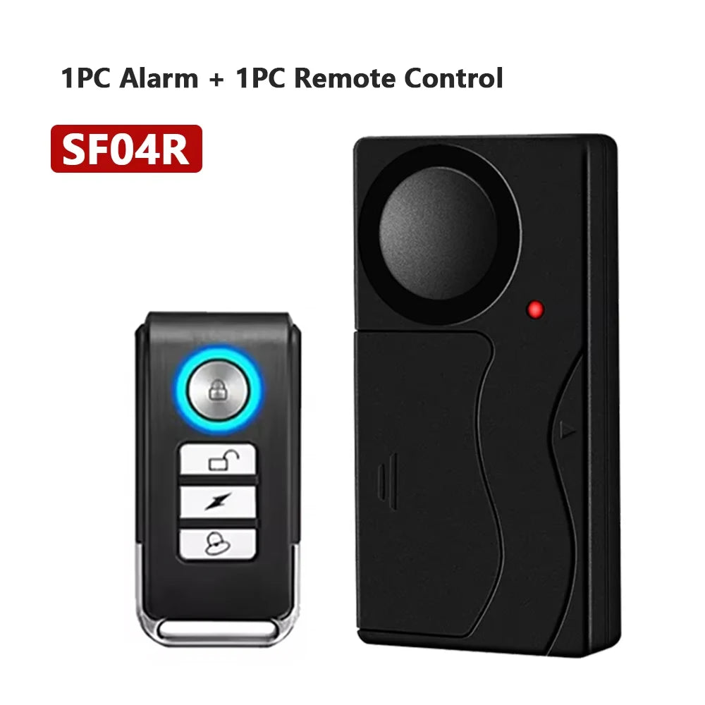 110dB Loud Bike Door Window Alarm Home Safety System