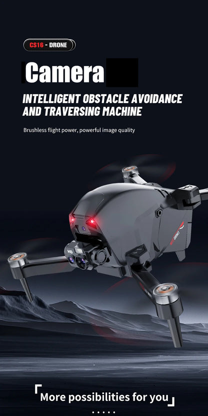 CS16 drone double camera, four sides to avoid obstacles,