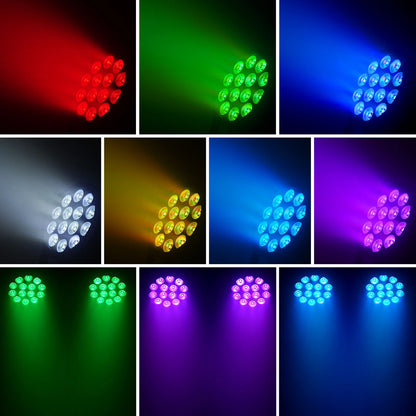 U'King 4PCS 80W Par 14 LED Disco Bar Stage Light