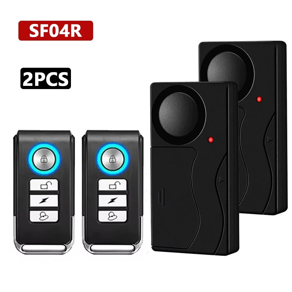 110dB Loud Bike Door Window Alarm Home Safety System